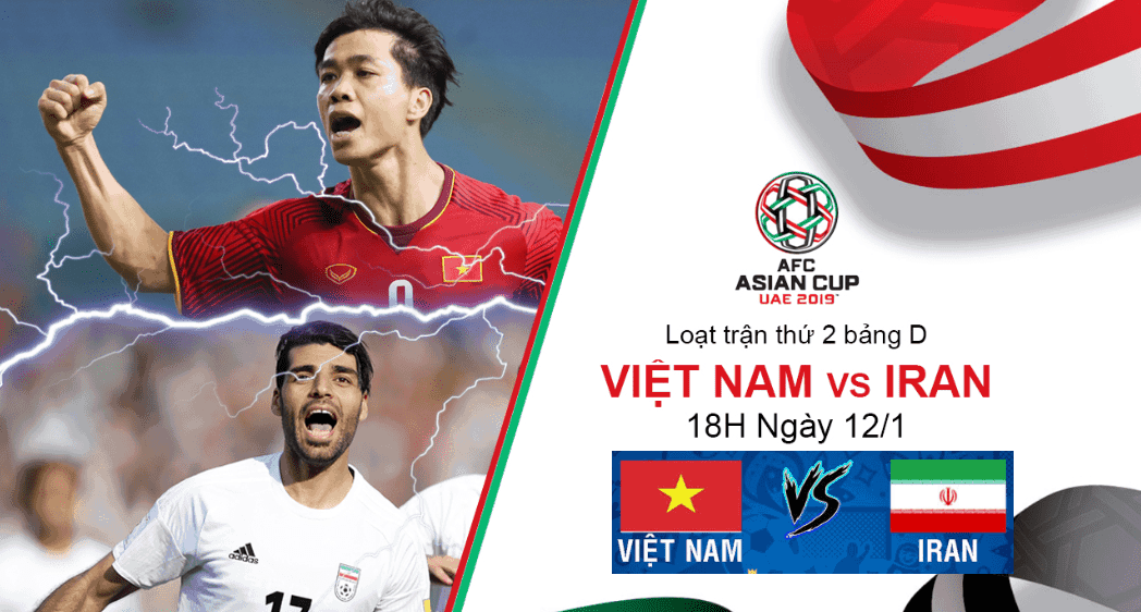 Soi kèo Việt Nam vs Iran 12/01 Asian cup 2018
