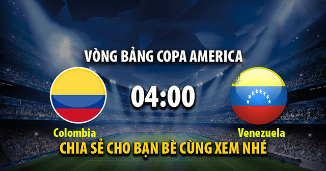 Soi kèo nhà cái Colombia vs Venezuela 18/6/2021 - Copa America 2021 - Nhận định